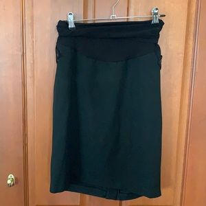 Motherhood Maternity Black Formal skirt